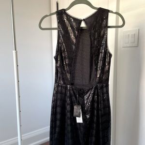 Sequin black BCBG dress